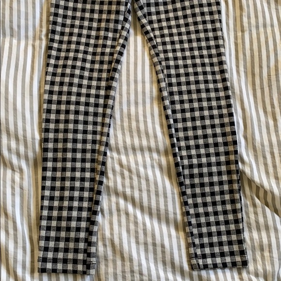NWT Zara Gingham Pants - Picture 2 of 3